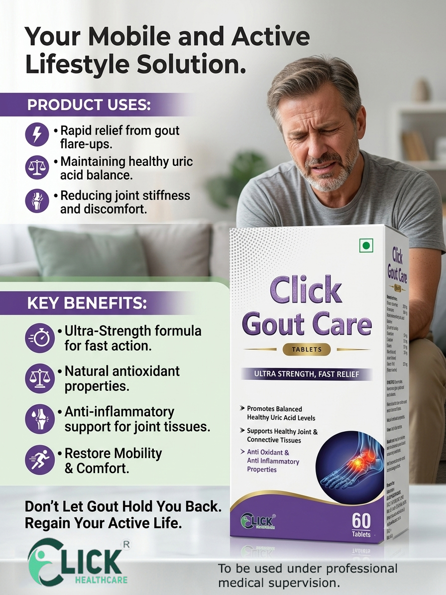 LBL for Click Gout Care