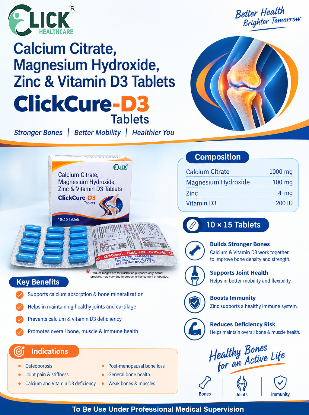 LBL for ClickCure-D3